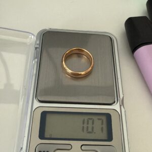 22ct wedding ring 10,7gr