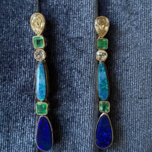 Pendientes de opalo